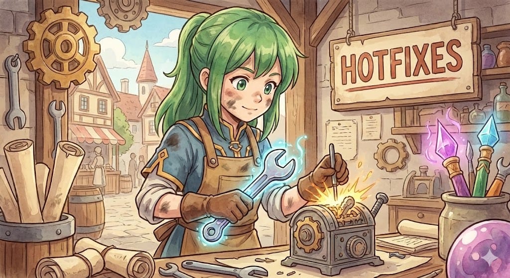 Hotfixes - Defesa de Lutie 29/12